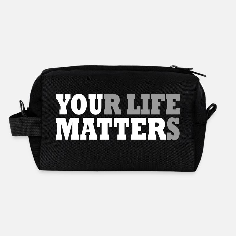 your life matters Trousse de toilette en tissu recyclé