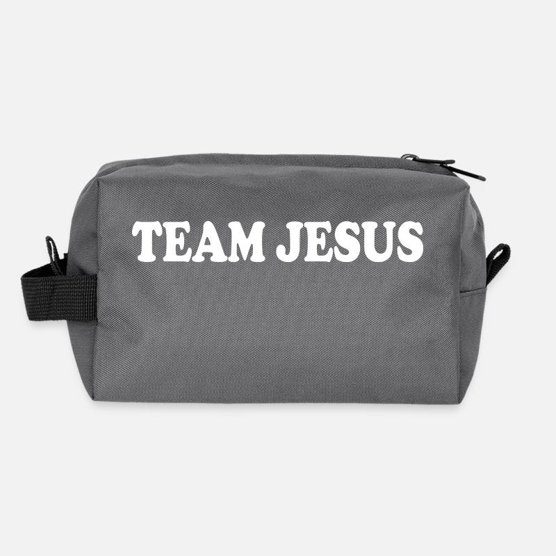 Team jesus Trousse de toilette en tissu recyclé