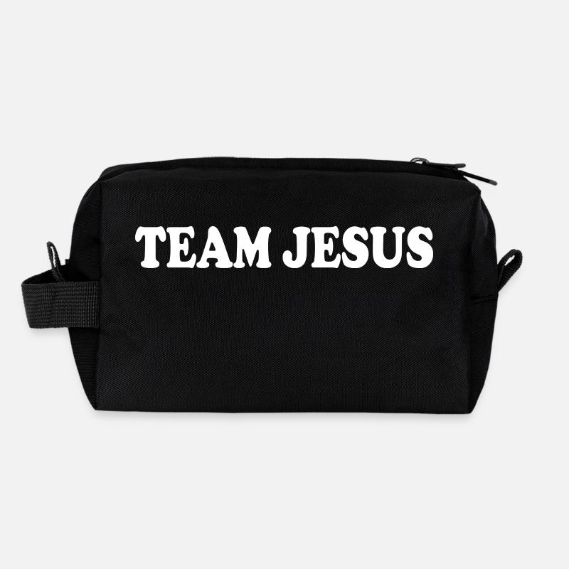 Team jesus Trousse de toilette en tissu recyclé