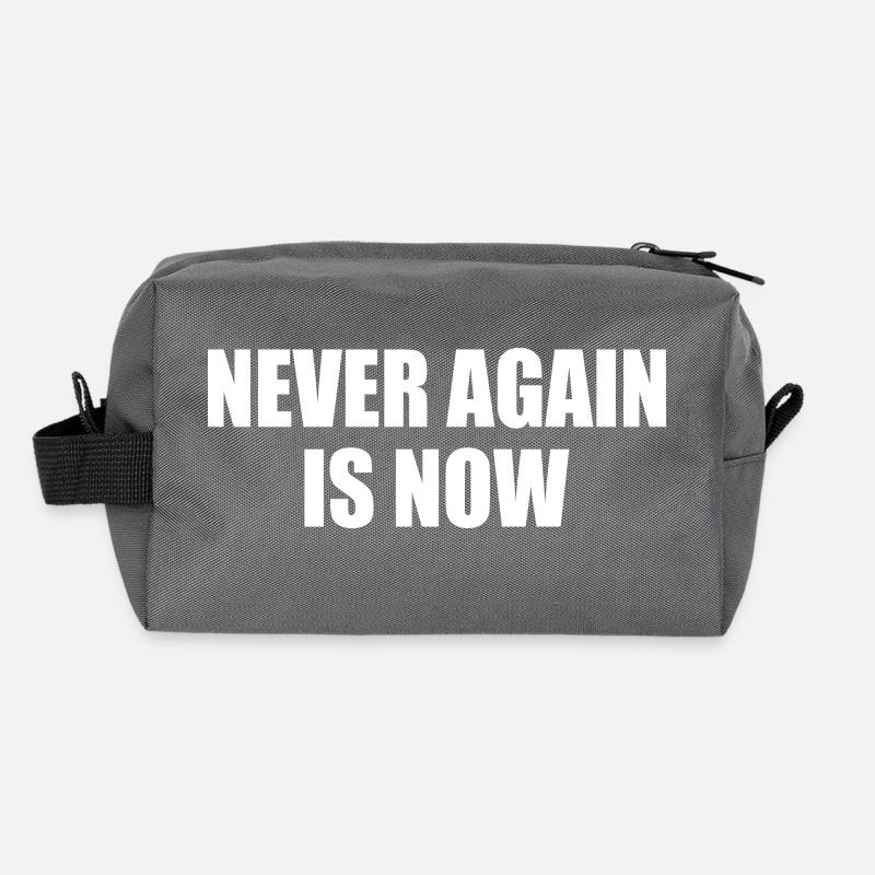 Never again is now Recycelte Kulturtasche