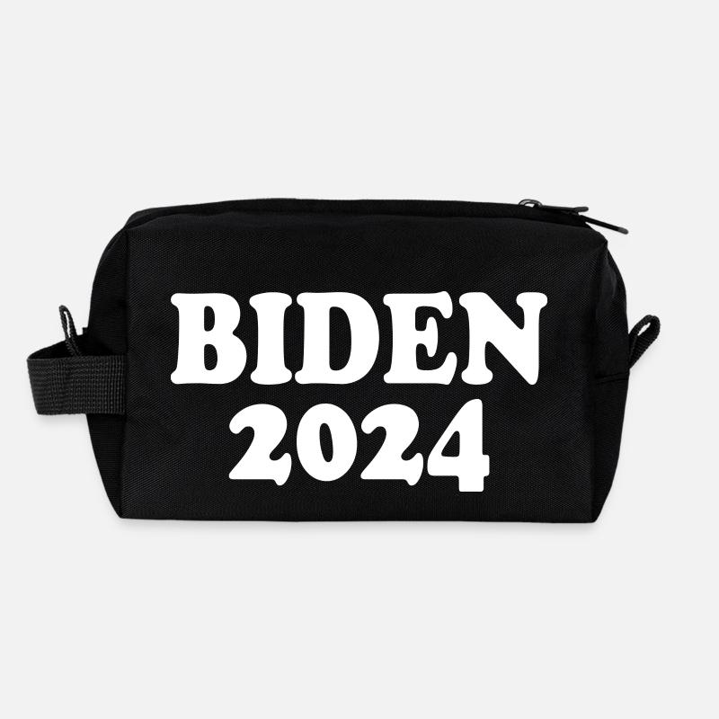 Biden 2024 - Recycelte Kulturtasche - Schwarz