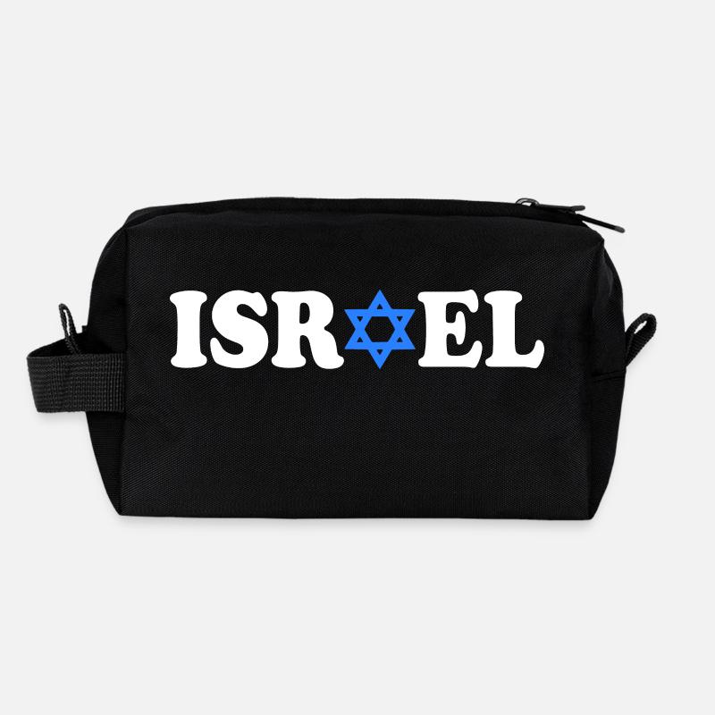 Israel Trousse de toilette en tissu recyclé
