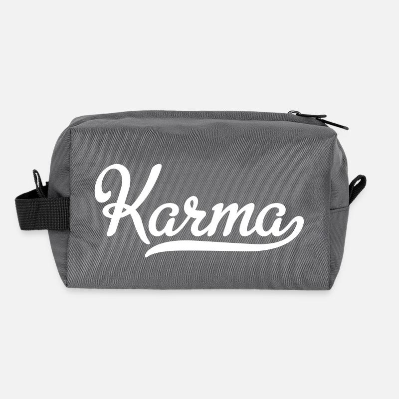 karma Trousse de toilette en tissu recyclé