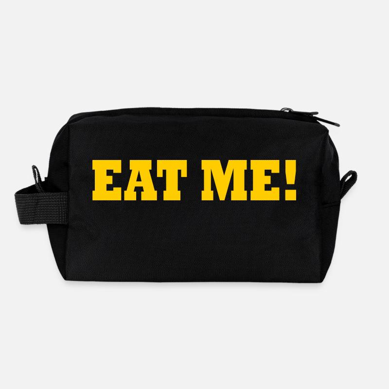 Eat me Recycelte Kulturtasche