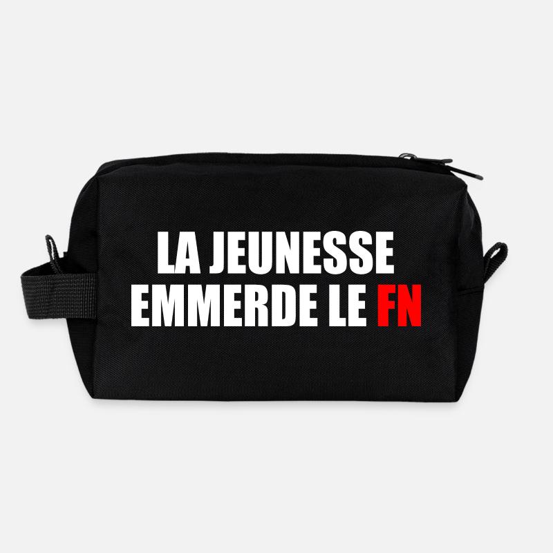 la jeunesse emmerde front national Trousse de toilette en tissu recyclé