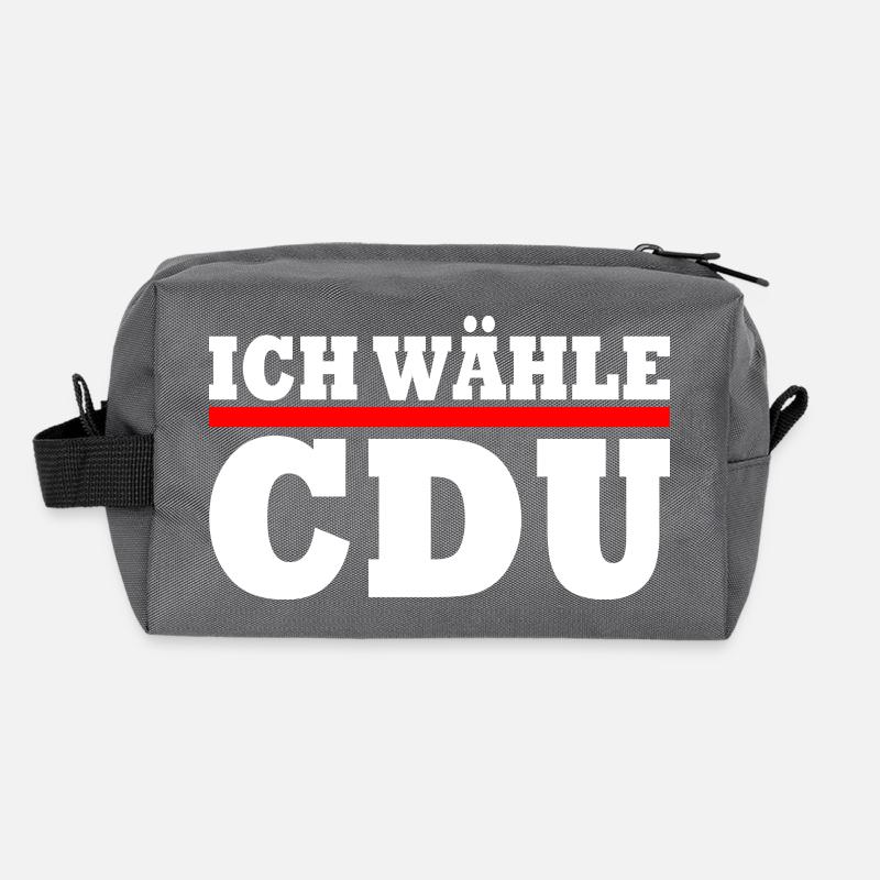 Ich wähle cdu Recycelte Kulturtasche