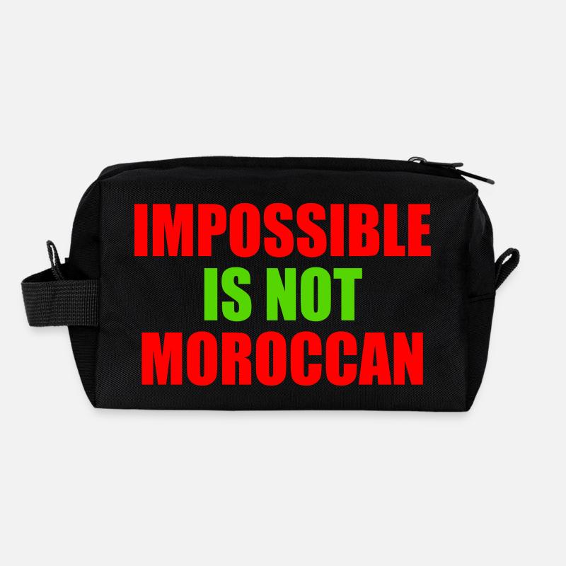 impossible is not moroccan - Marokko Recycelte Kulturtasche