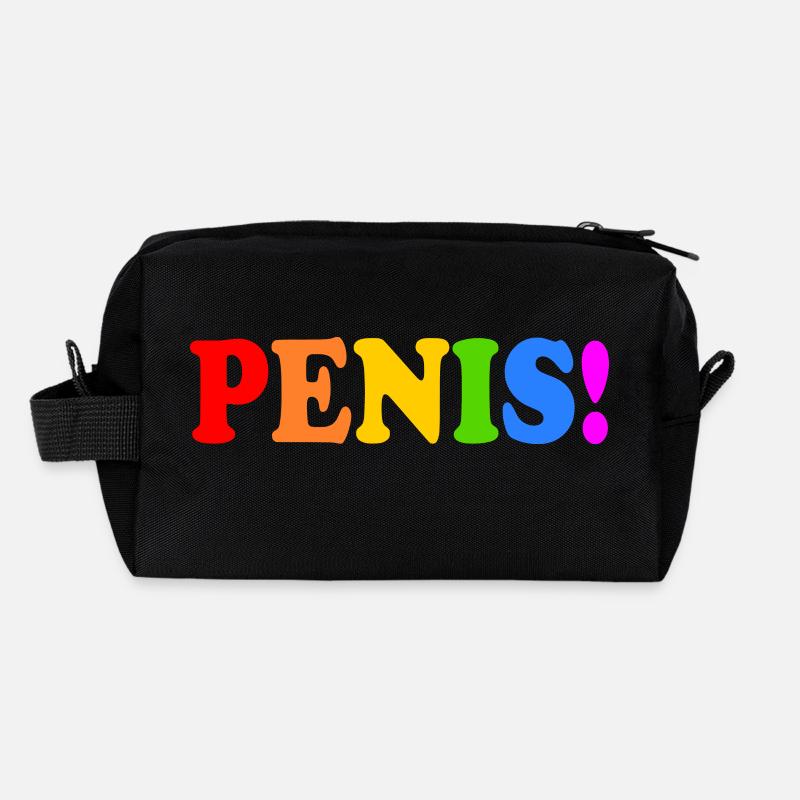 Penis Recycelte Kulturtasche