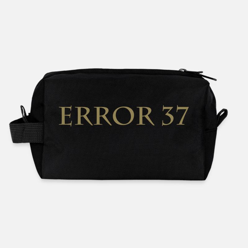 Error 37 Recycled Toiletry Zip Bag