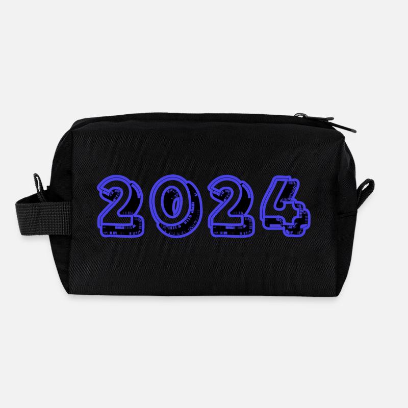 2024. CHRISTMAS. YEAR. ANNIVERSARY. RETIREMENT. DAD Recycled Toiletry Zip Bag