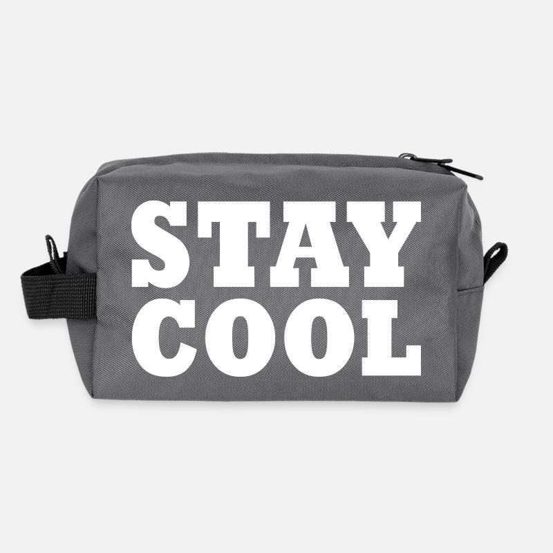 Stay cool Recycelte Kulturtasche