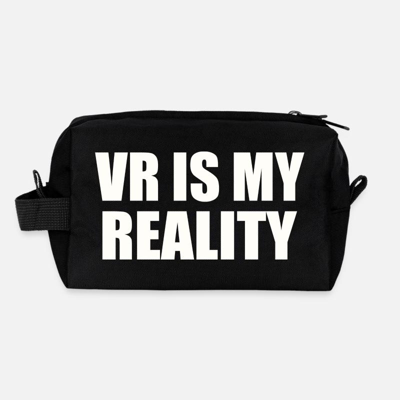 VR is my REALITY Recycled Toiletry Zip Bag