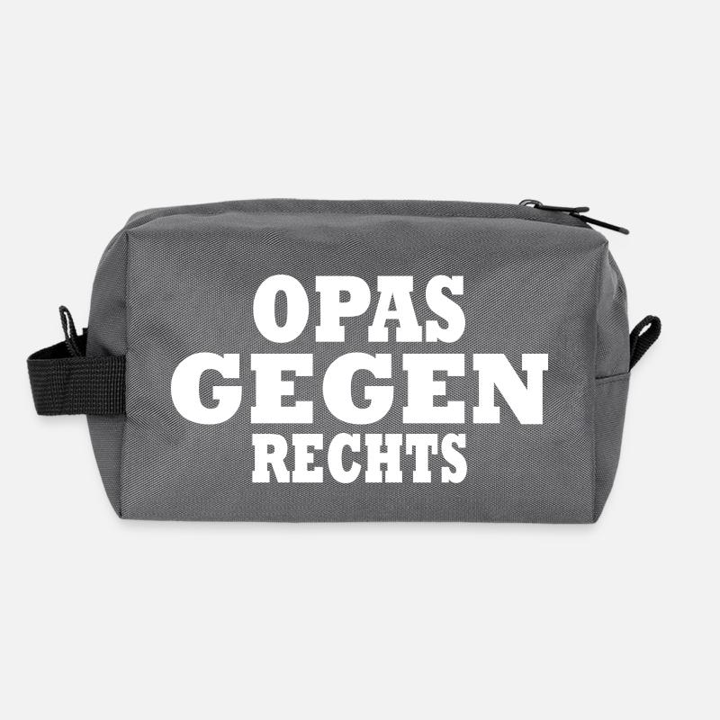 Opas gegen rechts Recycelte Kulturtasche