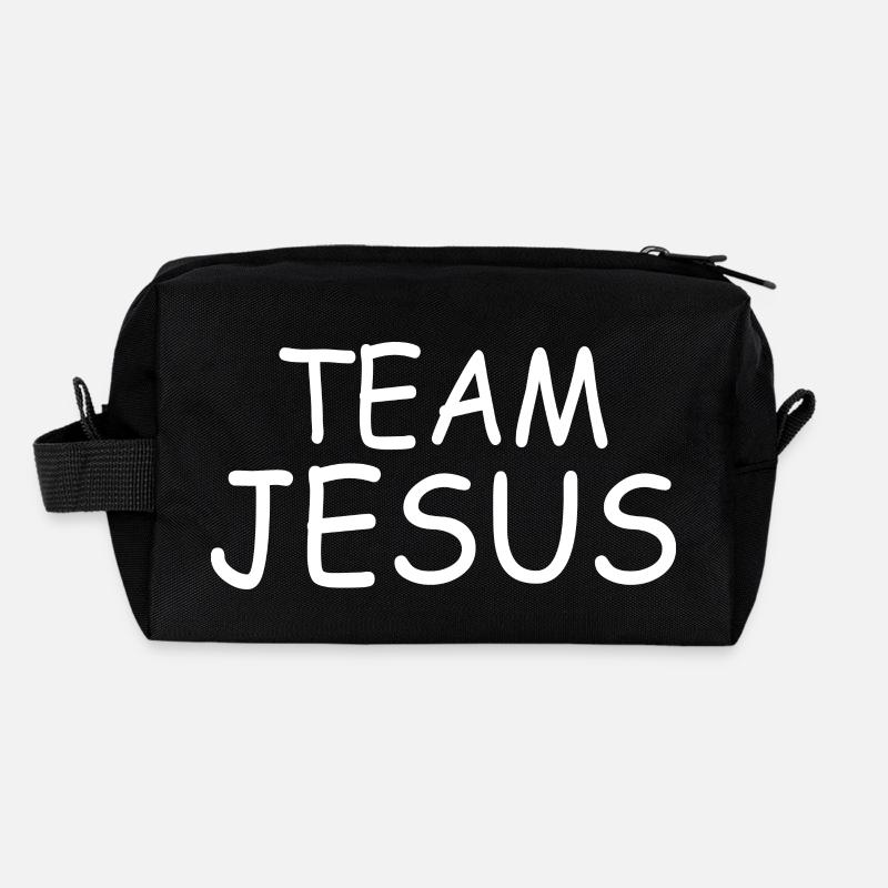 Team jesus Trousse de toilette en tissu recyclé