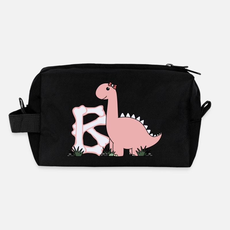 Lettre B Trousse de toilette en tissu recyclé