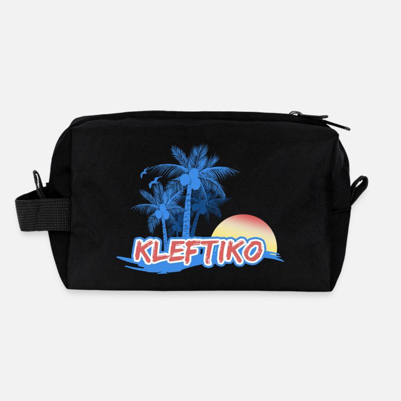 Kleftiko Beach Recycled Toiletry Zip Bag