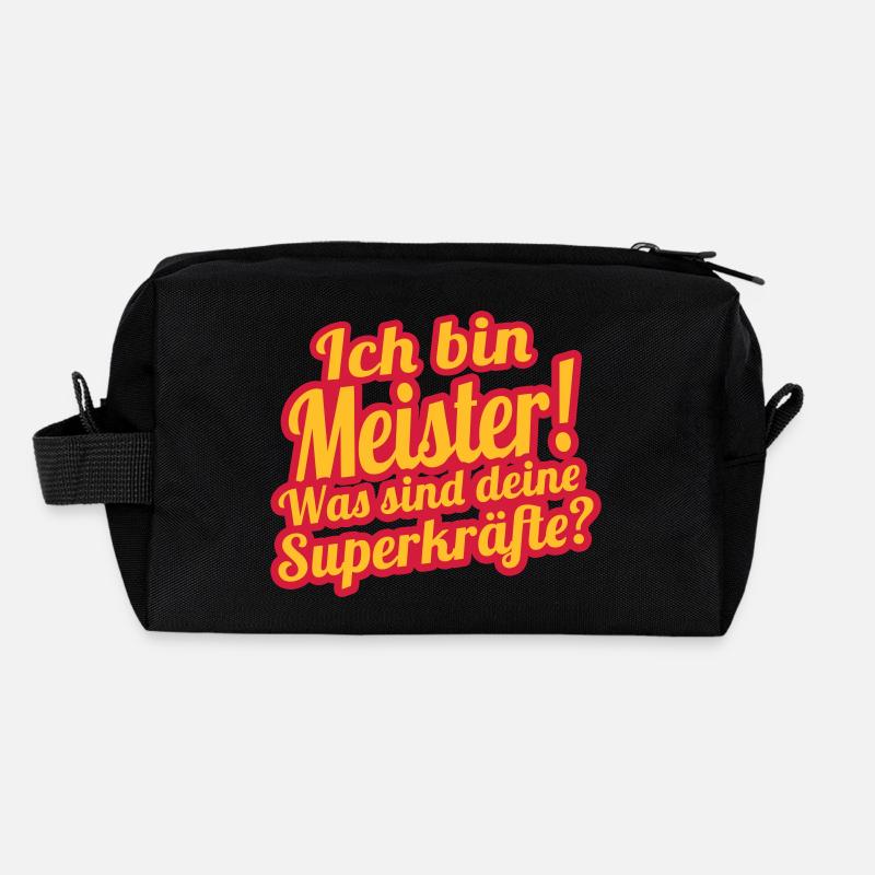 Ich bin Meister- Was sind deine Superkräfte? Recycelte Kulturtasche