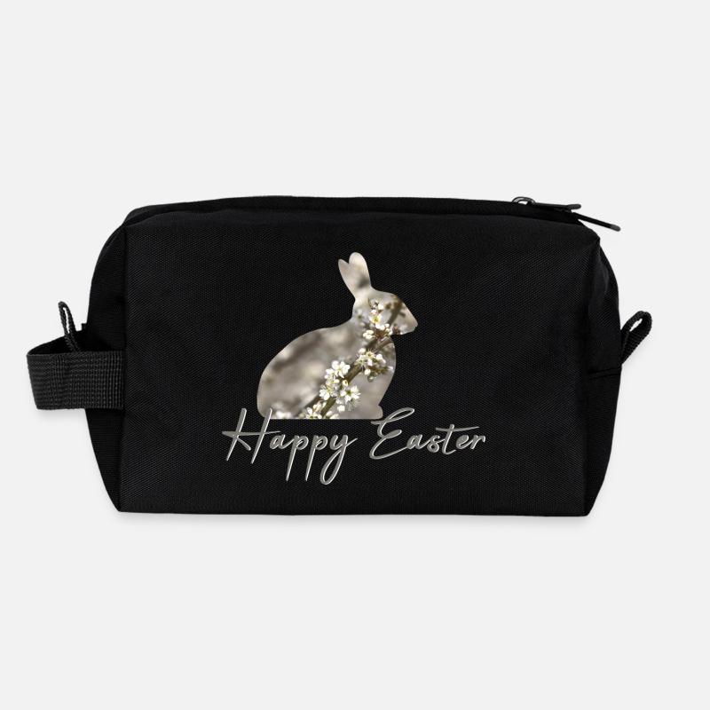 Easter happy Easter Recycled Toiletry Zip Bag