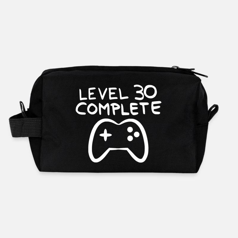 level 30 complete 2 Geburtstag Trousse de toilette en tissu recyclé