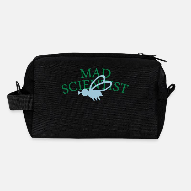 Stubenfliege / house fly (mini, 1c) - Recycelte Kulturtasche - Schwarz