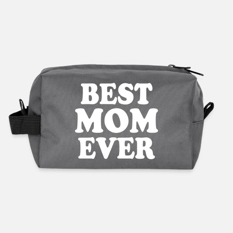 Best mom ever Recycled Toiletry Zip Bag