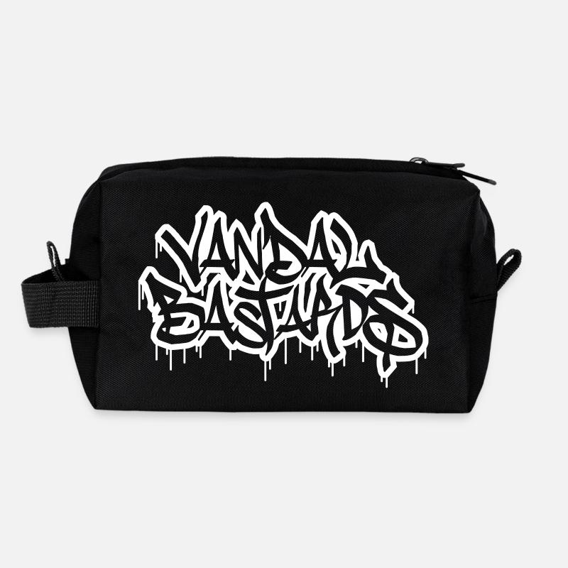 Vandal Bastards WHITE Trousse de toilette en tissu recyclé