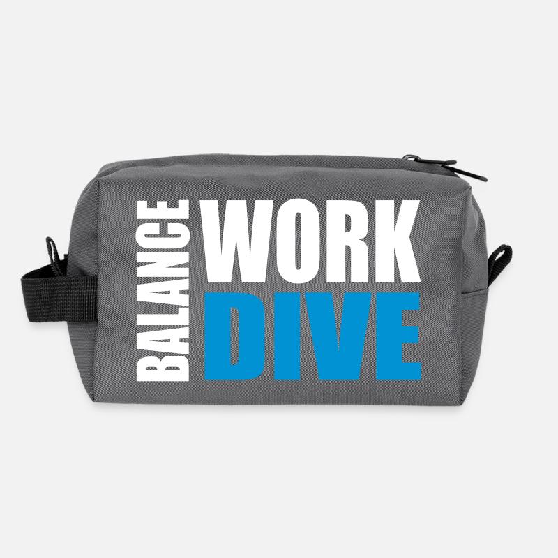 WORKDIVEBALANCE Recycelte Kulturtasche