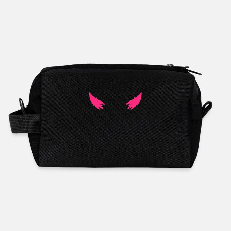 devil horns Recycled Toiletry Zip Bag