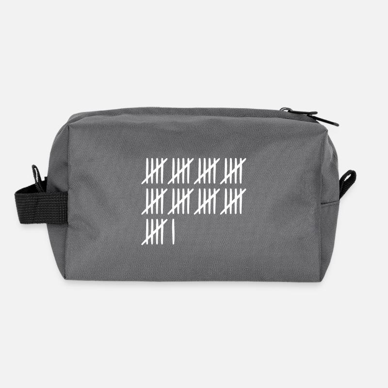 46 anniversaire 46 ans Trousse de toilette en tissu recyclé