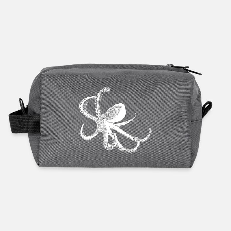 Octopus - Octopus Recycled Toiletry Zip Bag