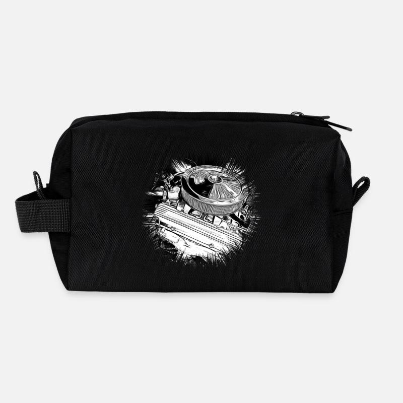 Voiture Trousse de toilette en tissu recyclé