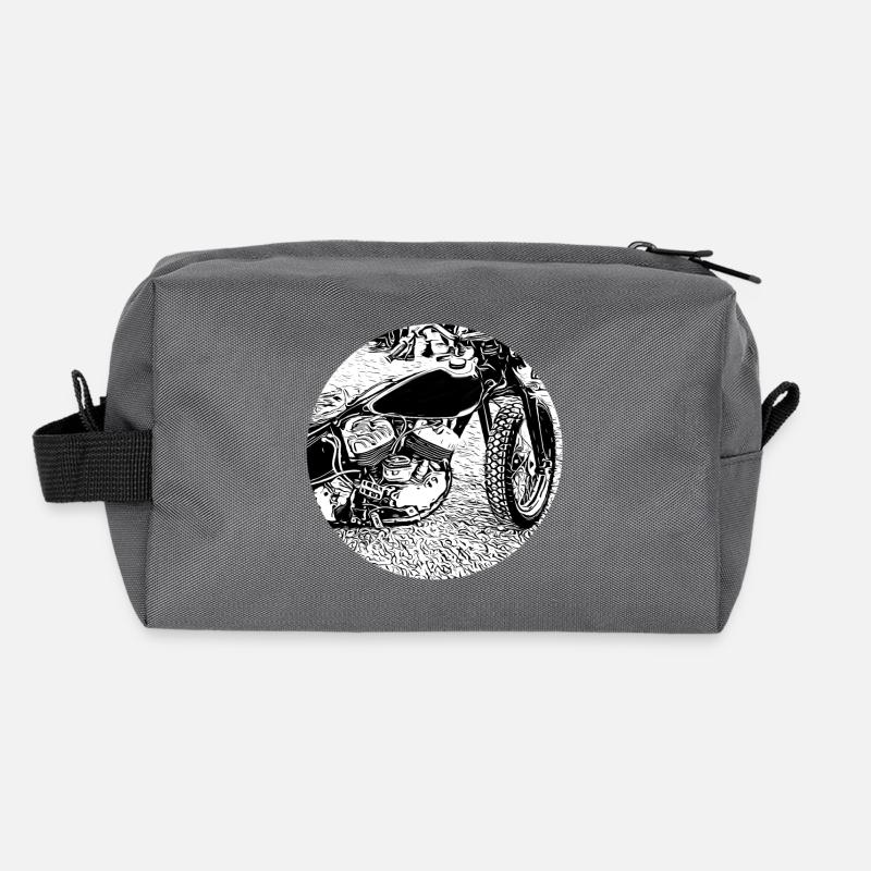 Moto Trousse de toilette en tissu recyclé