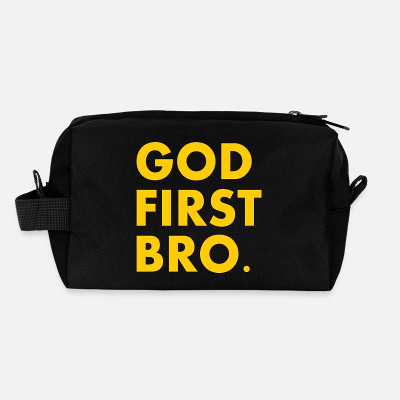 God first bro Recycelte Kulturtasche