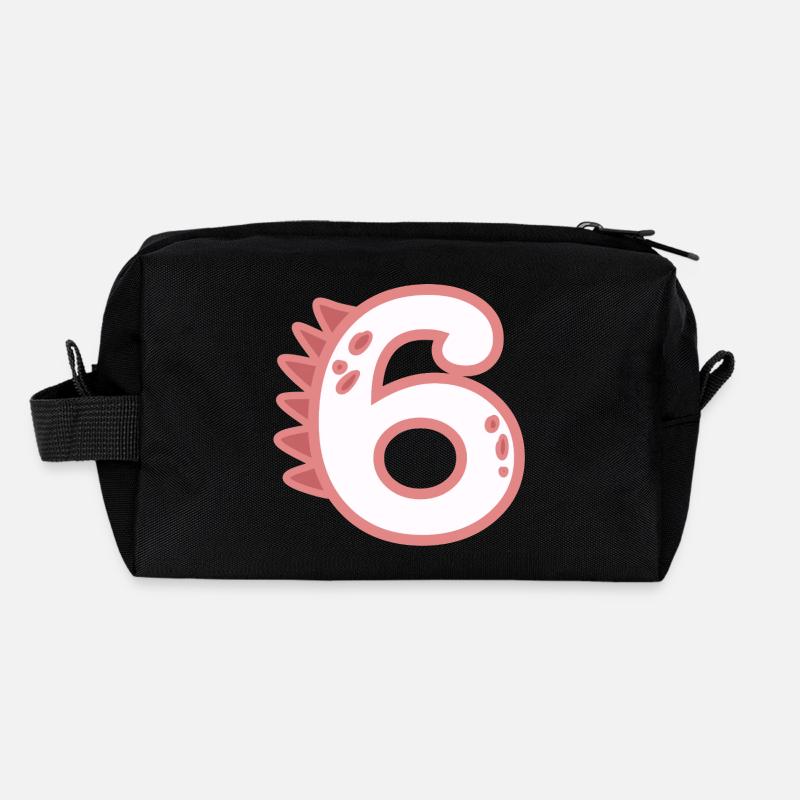 Numéro 6 Trousse de toilette en tissu recyclé