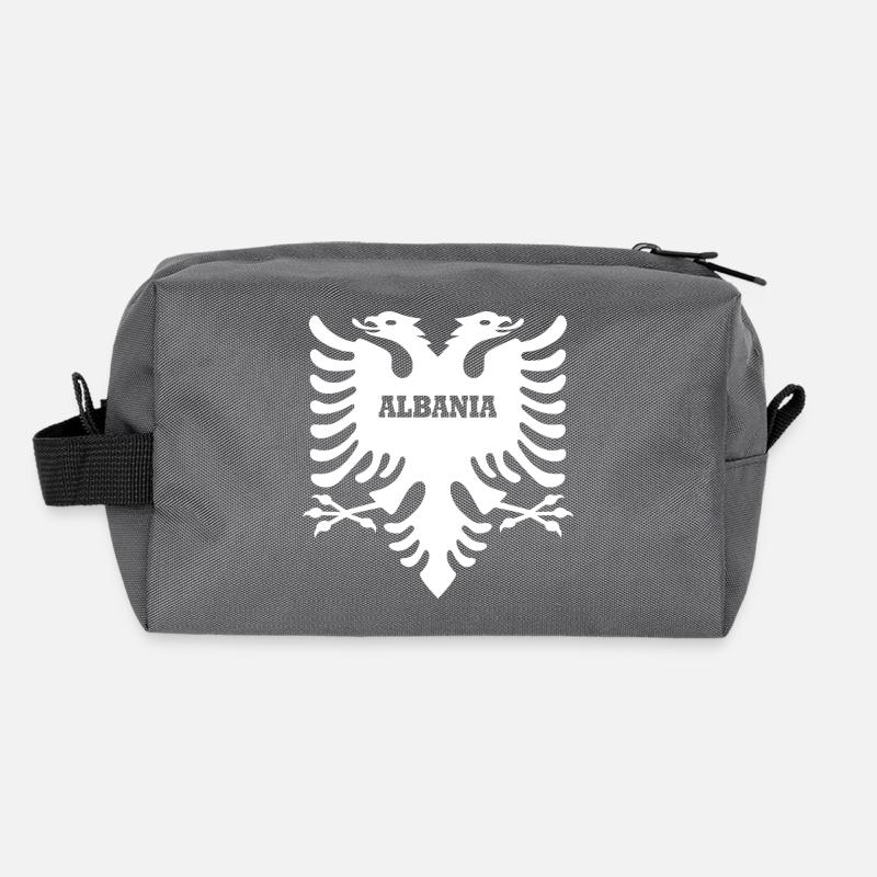 Albanie Trousse de toilette en tissu recyclé
