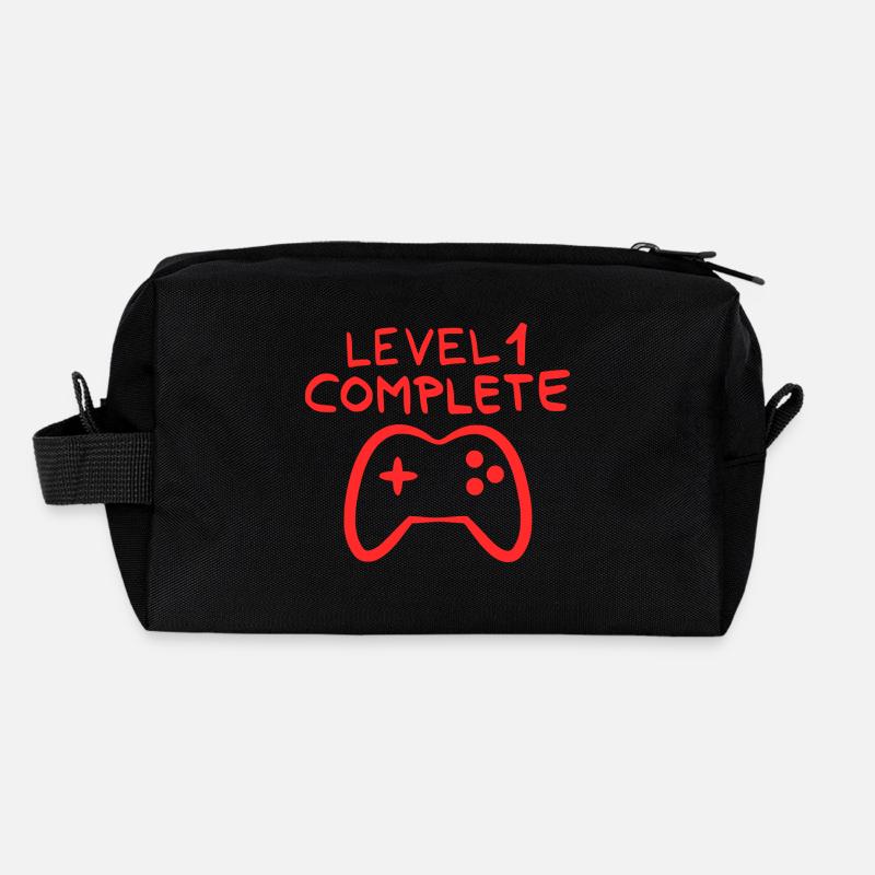1 year old game console Recycled Toiletry Zip Bag