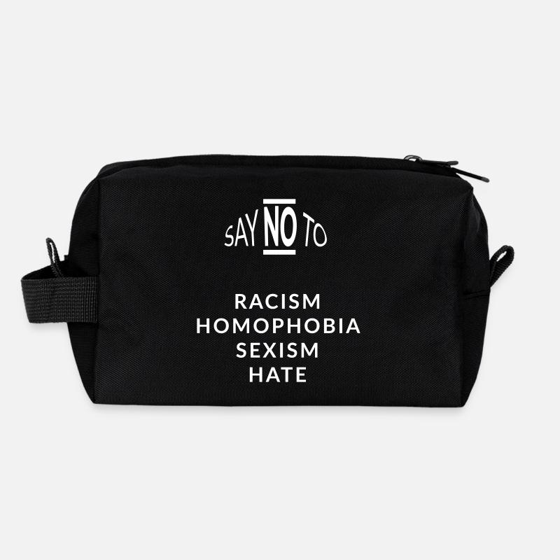 saynoto racism homophobia Recycelte Kulturtasche
