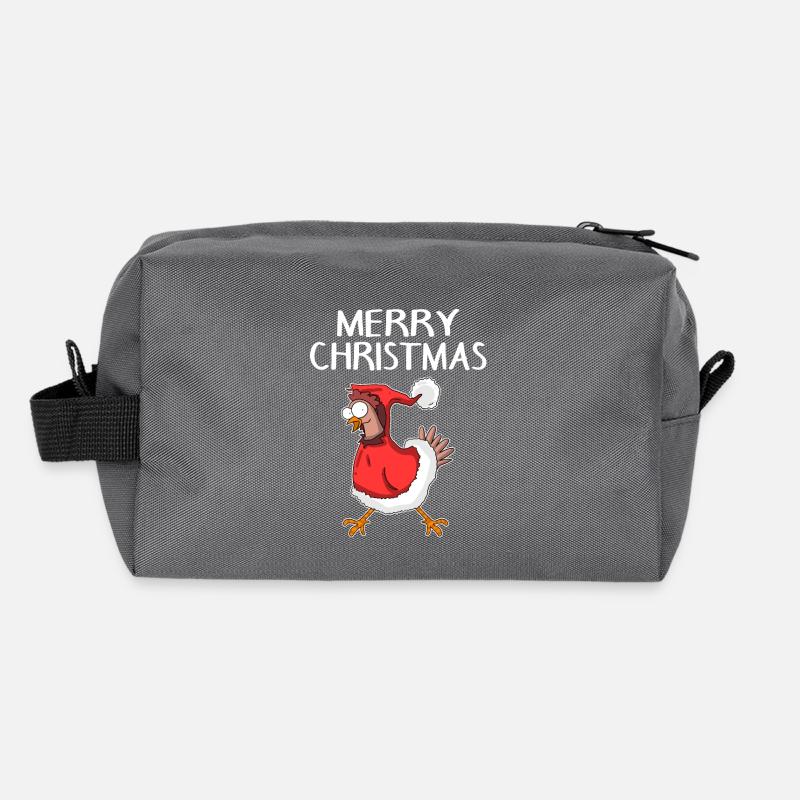 Weihnachtshuhn Merry Christmas Recycelte Kulturtasche