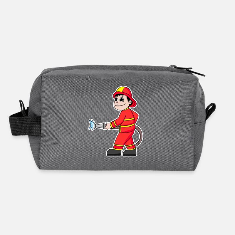 Firefighter Recycled Toiletry Zip Bag