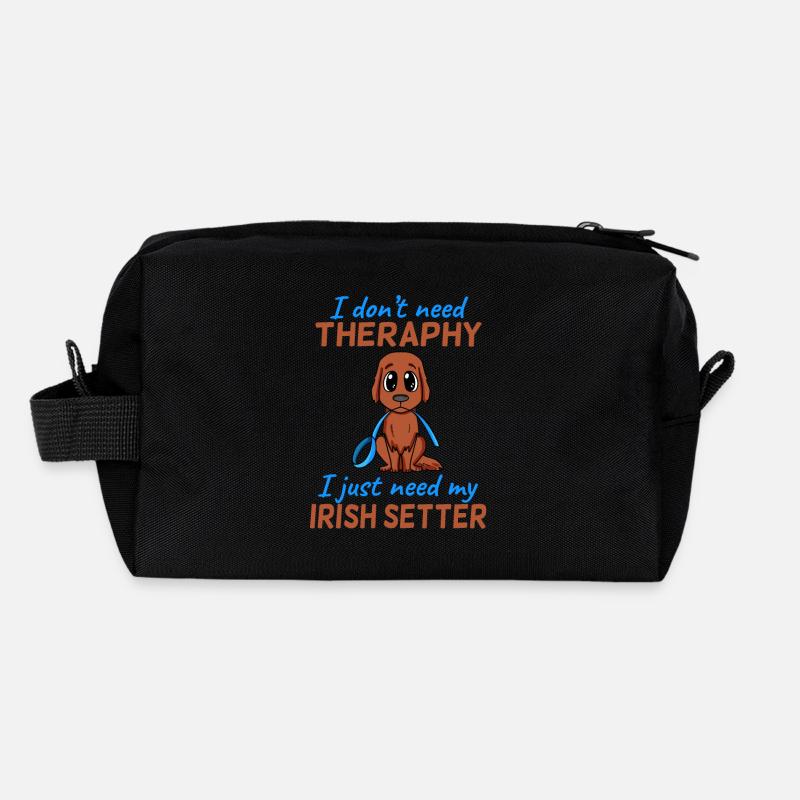 Irish Red Setter Recycled Toiletry Zip Bag