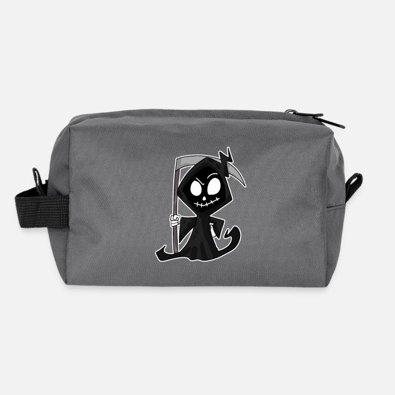 Faucheuse avec faux Trousse de toilette en tissu recyclé