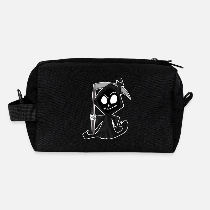 Faucheuse avec faux Trousse de toilette en tissu recyclé