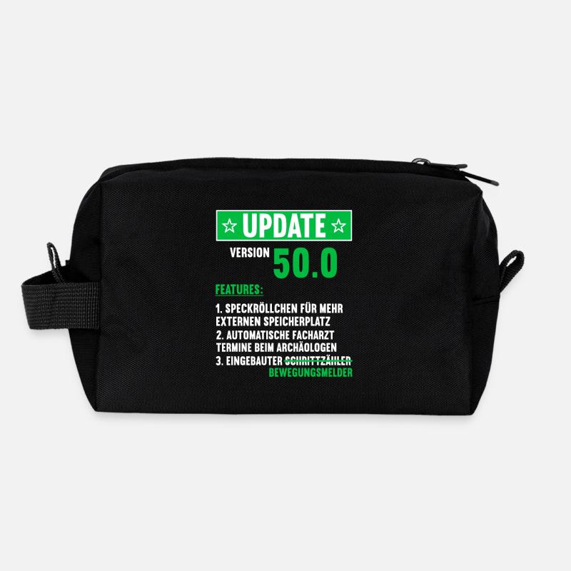 50 Jahre alt 50 Jähriger Update Version 50.0 50. Recycelte Kulturtasche