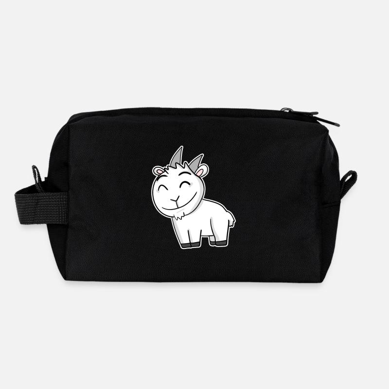Bouc de chèvre Trousse de toilette en tissu recyclé