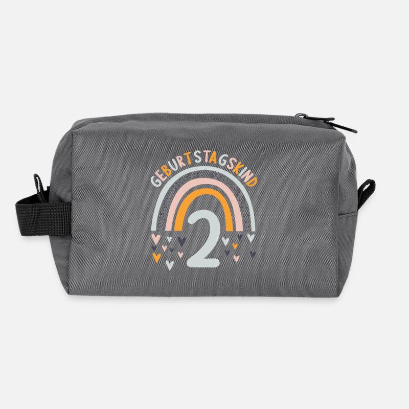 2 Jahre Geburtstagskind Regenbogen 2. Geburtstag Recycelte Kulturtasche