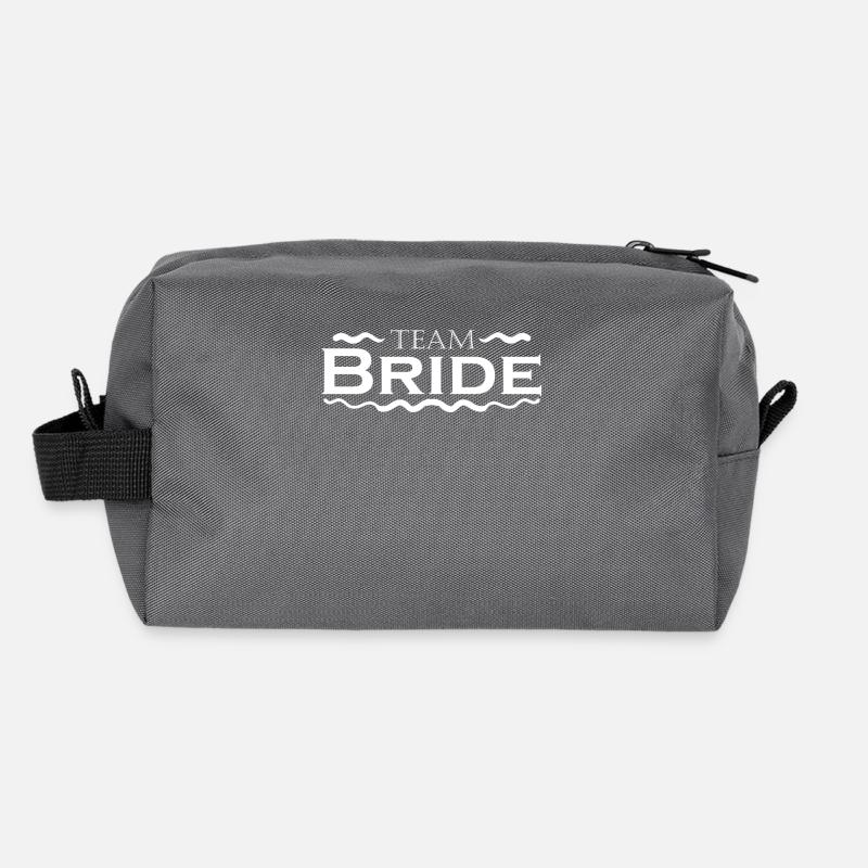 Team Bride Recycled Toiletry Zip Bag