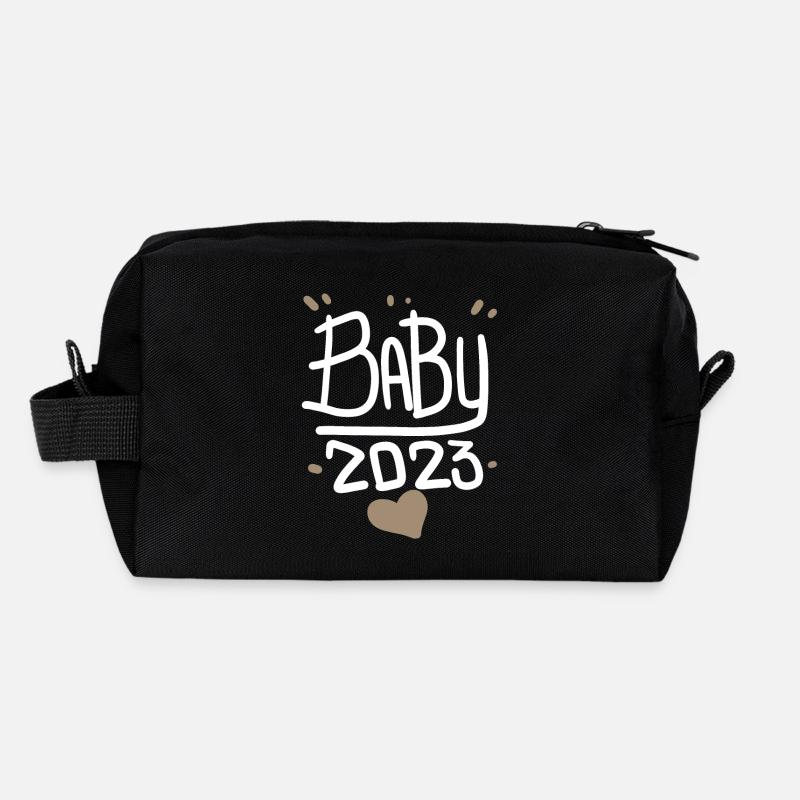 Schwangerschaft Schwanger Baby 2023 Recycelte Kulturtasche