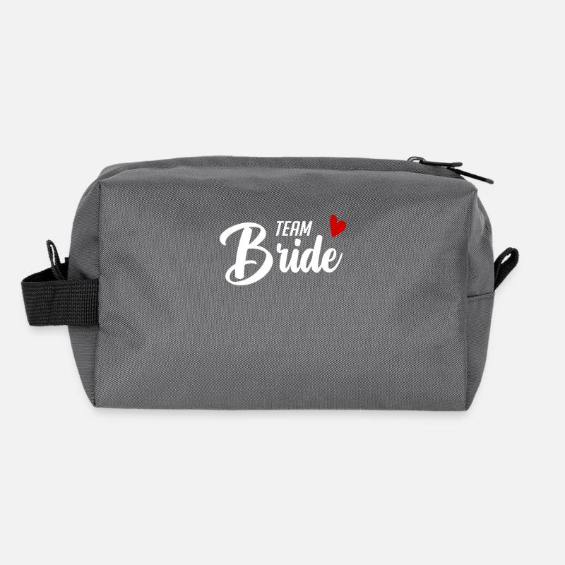 Team Bridal Wedding Celebration Recycled Toiletry Zip Bag