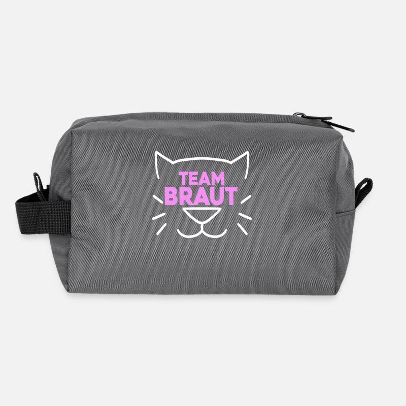 Team Braut Hochzeitsfeier Katze Recycelte Kulturtasche