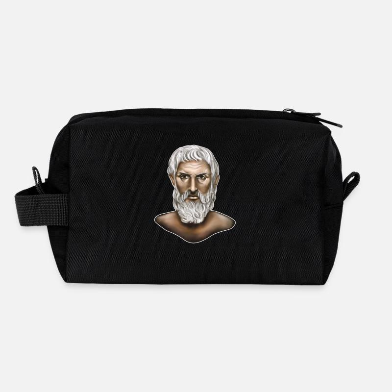 Epicure Philosophie grecque Trousse de toilette en tissu recyclé